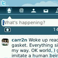 Twitter за BlackBerry