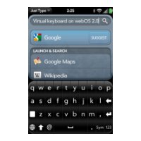 Palm подготвя софтуерна клавиатура за webOS 2.0
