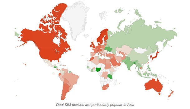 Една четвърт от устройствата с Android са с 2 SIM карти