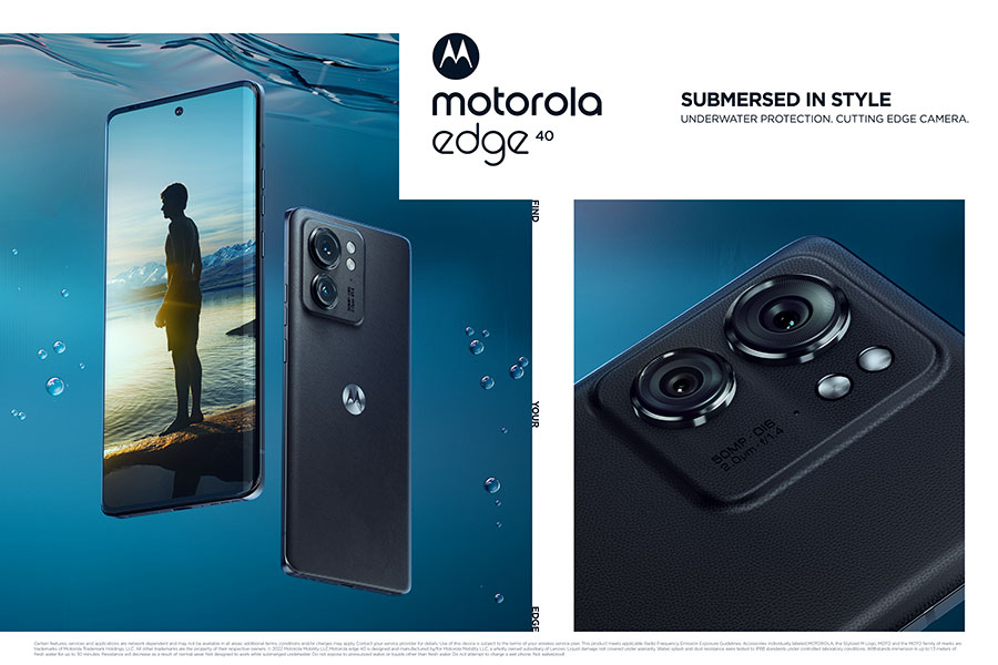 Премиера на Motorola Edge 40 със стилен дизайн и интересна камера 