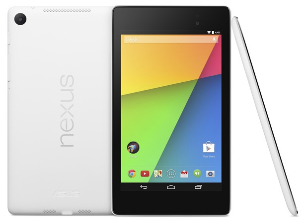 Бялата версия на новия Nexus 7 в България от началото на 2014