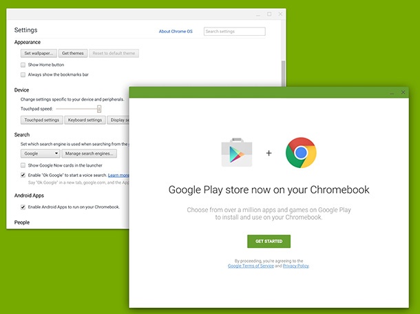 Chrome OS скоро ще получи достъп до Play Store