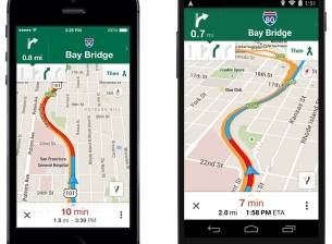 Google Maps за Android и iOS с подобрена функция за запазване на карти офлайн