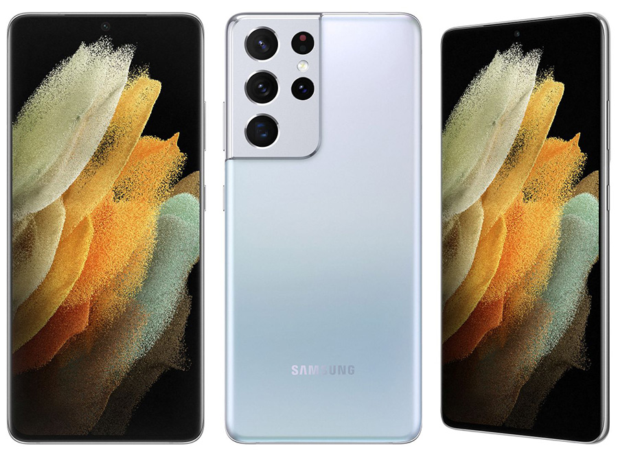 Много официални снимки на всички модели в серията Galaxy S21
