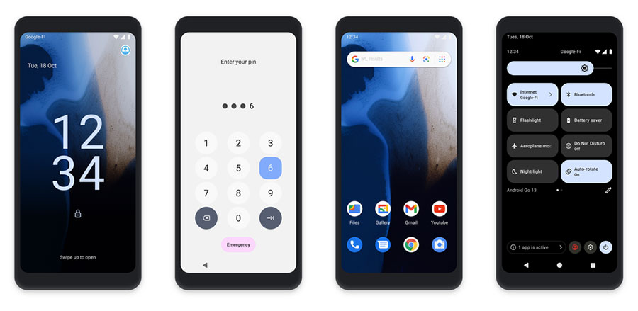 Android 13 (Go Edition) ще добави Material You в евтините смартфони