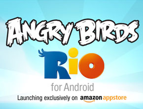 Angry Birds Rio ще се предлага ексклузивно в Amazon Appstore