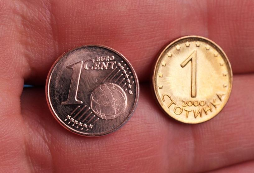 1 евроцент отблизо