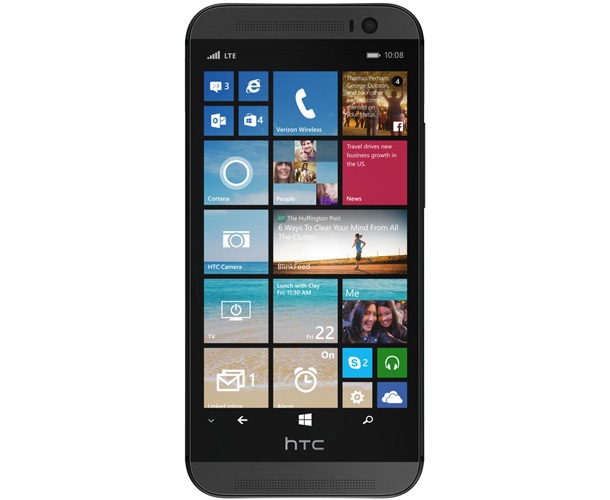 Verizon публикува снимка на HTC One (M8) с Windows Phone