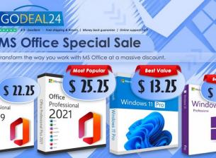 Увеличи своята продуктивност с Windows и Office на цени започващи от 10$ само в GoDeal24