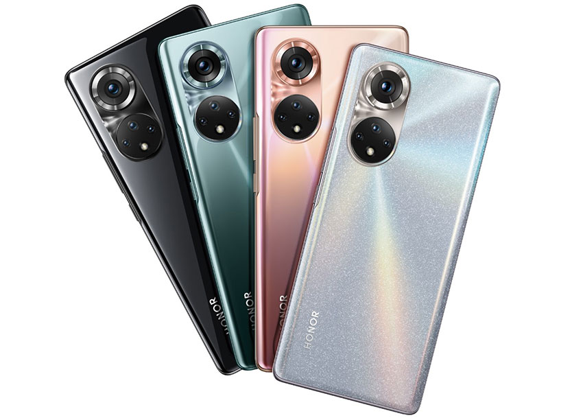 Серията Honor 50 включва модели със 120Hz дисплеи и услугите на Google