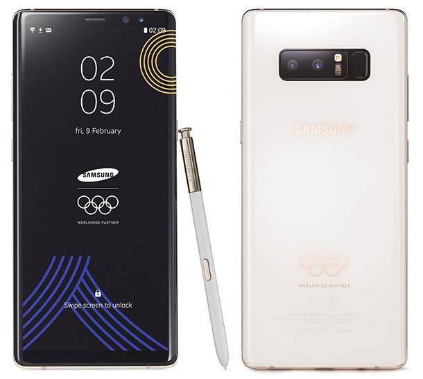 Samsung със специално олимпийско издание на Galaxy Note8