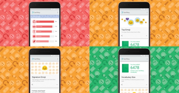 SwiftKey добавя и статистика към приложението си за Android