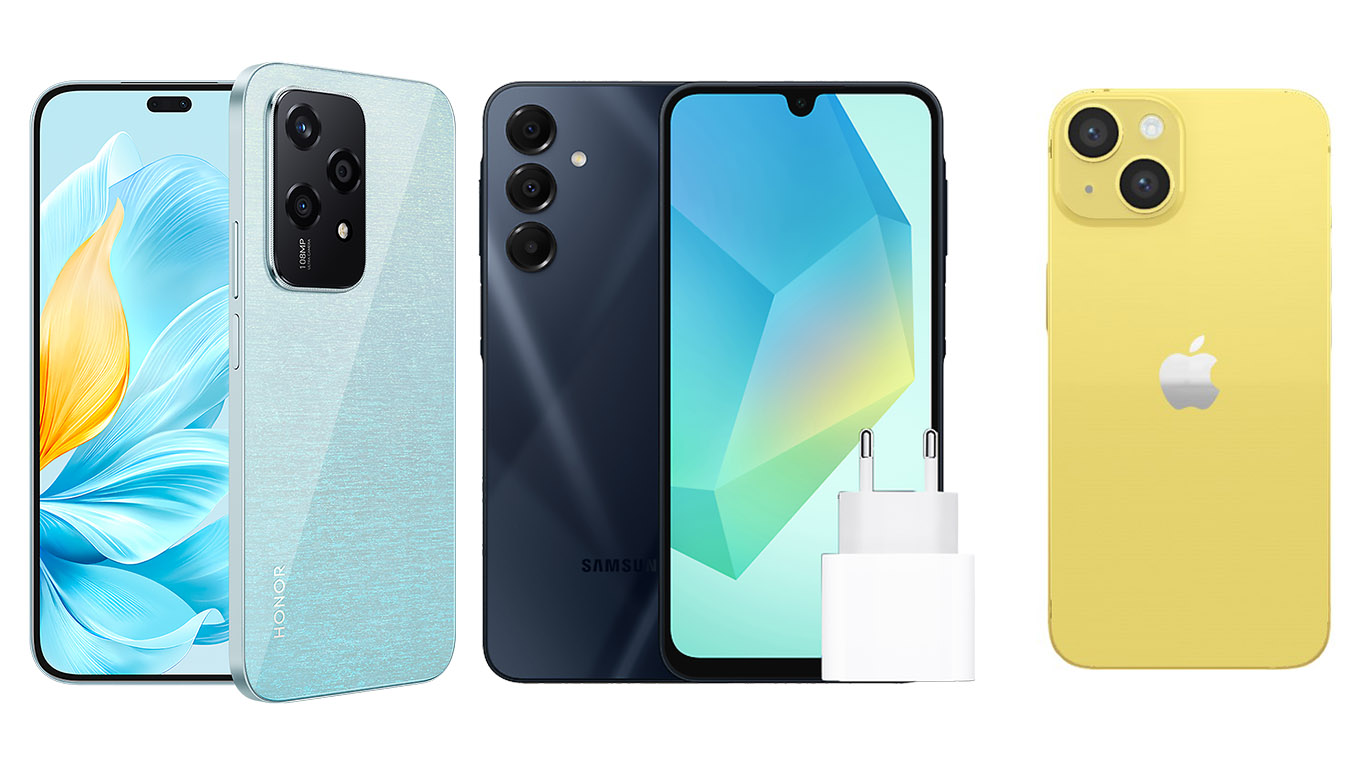 Промо оферти от Vivacom за тези смартфони от Apple, Honor и Samsung