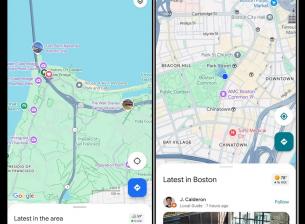 Google Maps за Android е в нова цветова премяна
