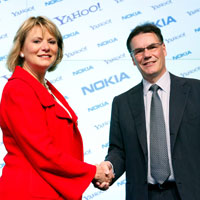 Nokia и Yahoo обявиха ново партньорство