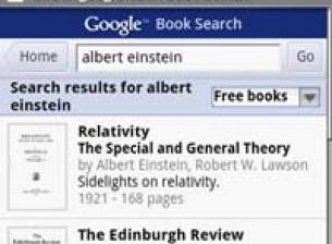 Търсенето на книги на Google вече е достъпно и от мобилни телефони