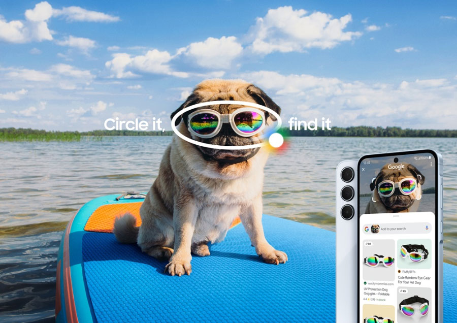 Samsung пуска Circle to Search за устройства от сериите Galaxy A и Tab S9 FE