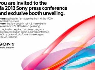 Sony подготвя събитие на 4 септември, точно преди IFA
