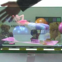 Samung представи най-големия прозрачен AMOLED дисплей