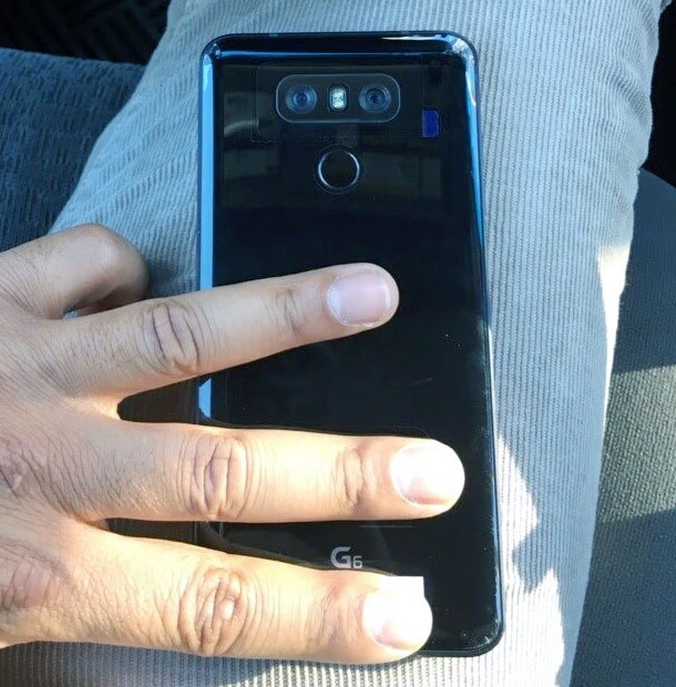 Нова снимка показва задния панел на LG G6