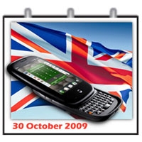 Palm Pre ще се появи в Англия на 30 октомври?