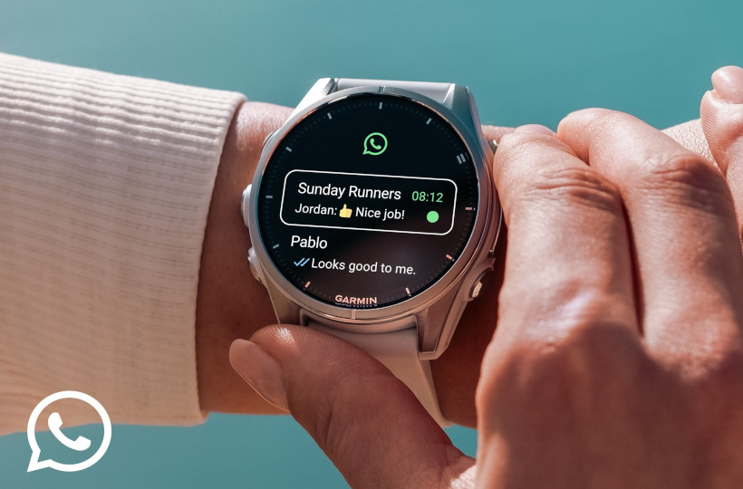 Garmin пусна WhatsApp за избрани смартчасовници