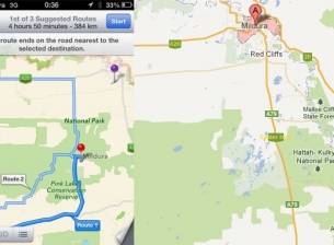 Apple Maps може да застраши живота ви, предупреждава австралийската полиция