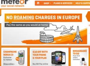 Ирландският оператор Meteor премахва роуминг таксите