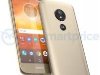 Снимка на Motorola Moto E5 показва сензор за отпечатъци на гърба