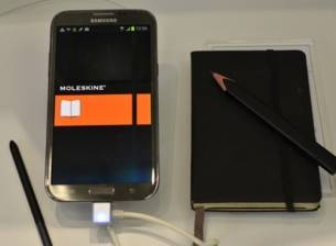 Moleskinе за Android пристига ексклузивно за Samsung Galaxy Note