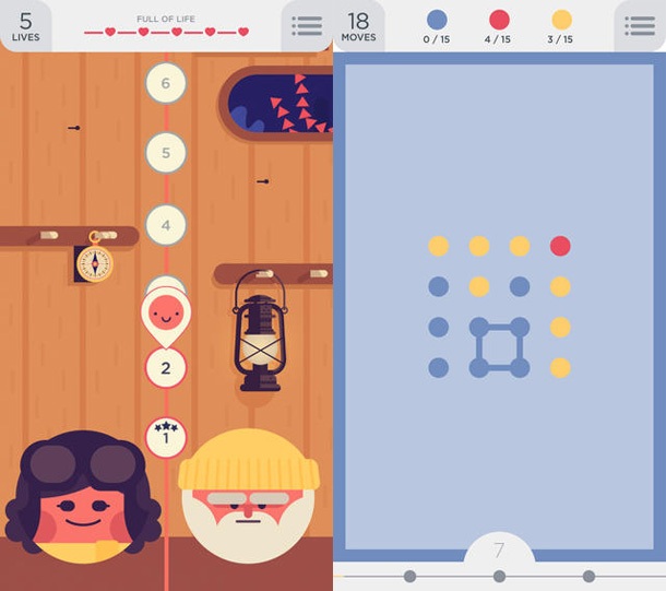 TwoDots е продължение на популярната игра Dots