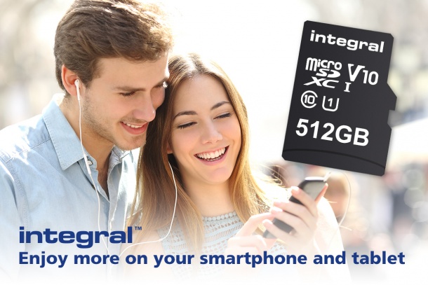 Integral Memory пуска microSD карта с капацитет 512 GB