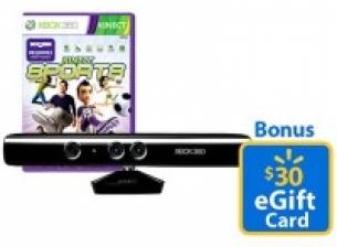 Walmart предлага Microsoft Kinect в комплект с игра за $200