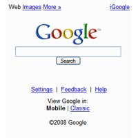 Мобилното търсене на Google с нова стартова страница