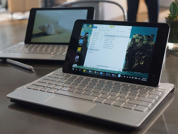 Таблетът HP Envy 8 Note може да се комбинира с по-голяма клавиатура