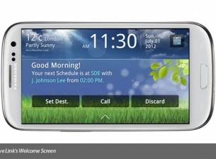 Samsung Galaxy S III получи мобилно приложение за шофиране