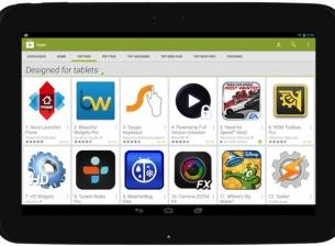 Google Play ще улесни откриването на приложенията за таблети
