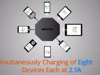 Зарядното Octofire може да захрани до 8 устройства