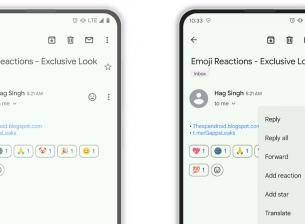 Gmail ще се сдобие с опция за реакция на мейли с емоджита