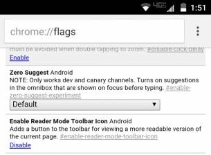 Chrome за Android също има режим за четене