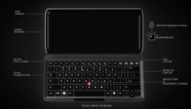 Ултрамобилен компютър комбинира Windows 10 и чипсет Snapdragon 835