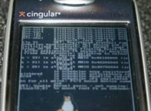 Linux върху Treo 650