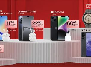 Нова селекция мобилни устройства на изплащане с 0% оскъпяване от А1