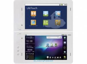 NEC подготвя таблет с Android и два сензорни екрана на CES 2011