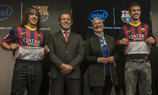 Intel става спонсор на ФК Барселона