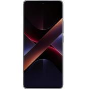 Фронтален изглед на Poco X7 – Изглед отпред на Poco X7, показващ големия AMOLED дисплей и централно разположената селфи камера.