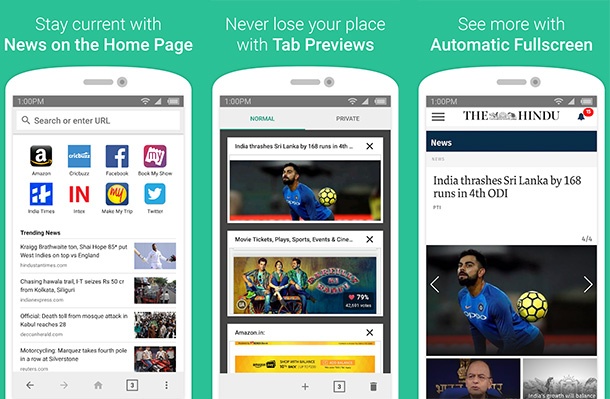 Amazon пусна нов браузер за бюджетни смартфони