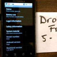 Потребителите на Motorola DROID могат да очакват ъпдейт до Android 2.2