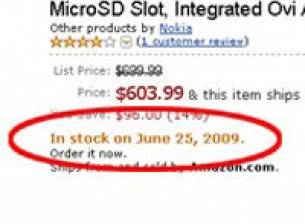 Amazon започва доставките на Nokia N97 на 25 юни