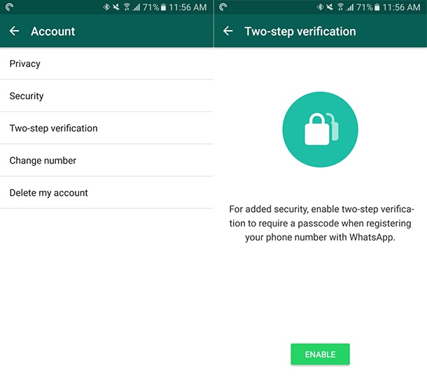 WhatsApp добавя система за двустъпкова верификация